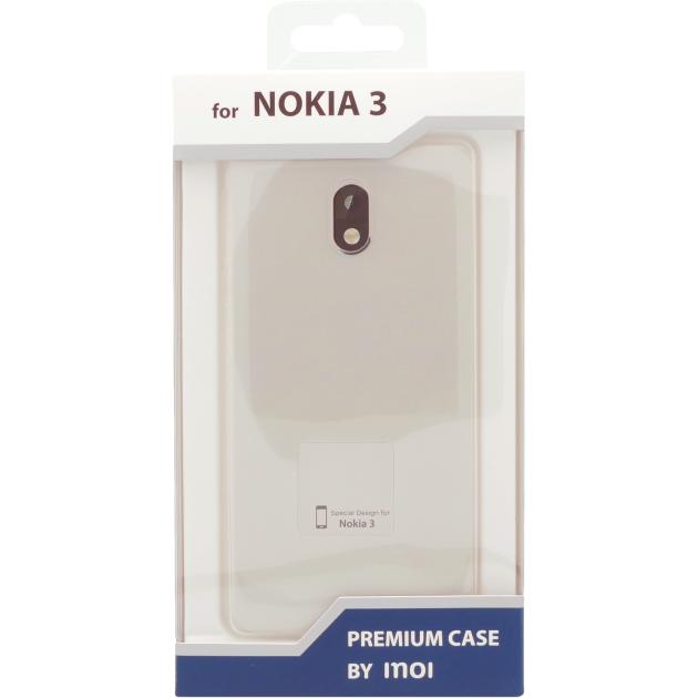 Inoi для Nokia 3 силиконовый,прозрачный