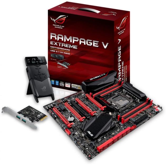 все цены на Материнская плата Asus RAMPAGE V EXTREME/U3.1 онлайн