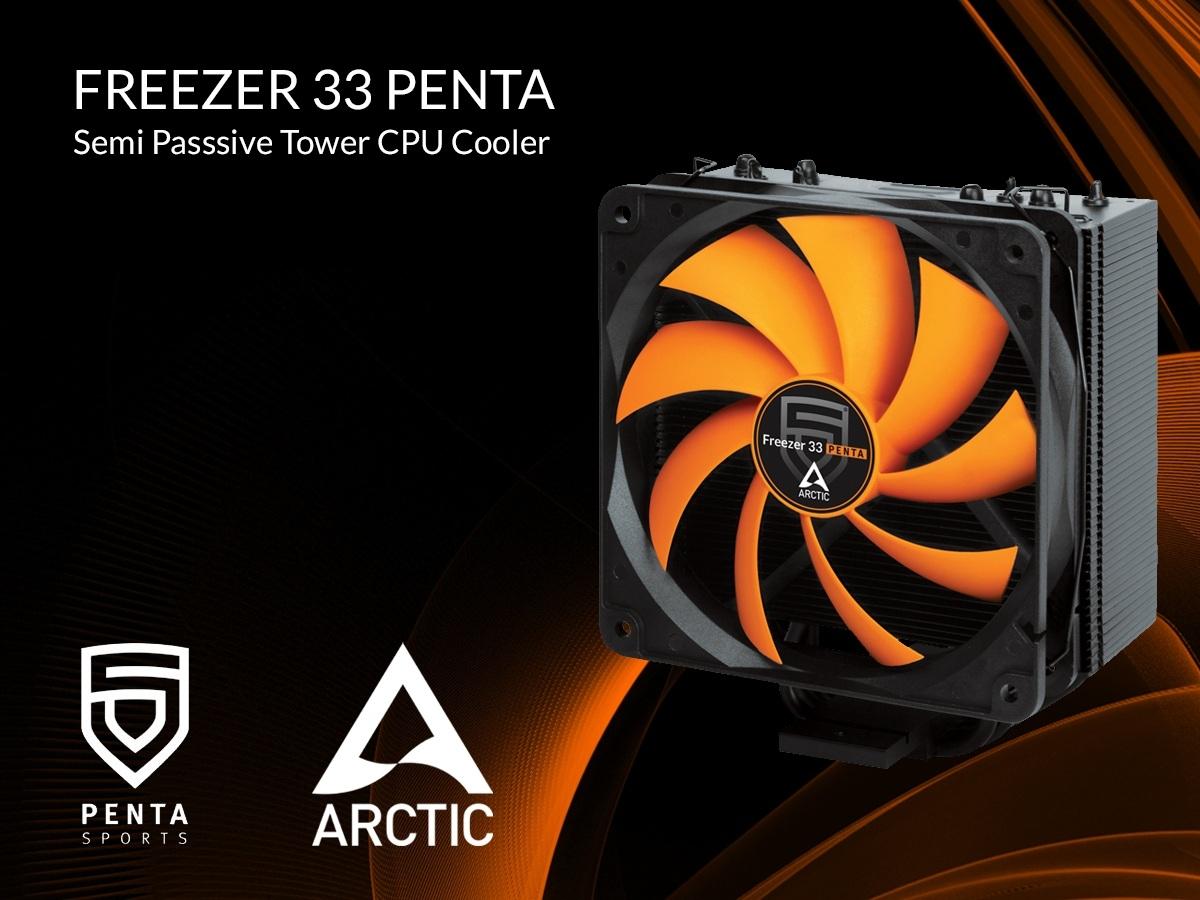 Arctic выпустила процессорный кулер Freezer 33Penta 