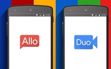 Популярные приложение Google Allo и Duo
