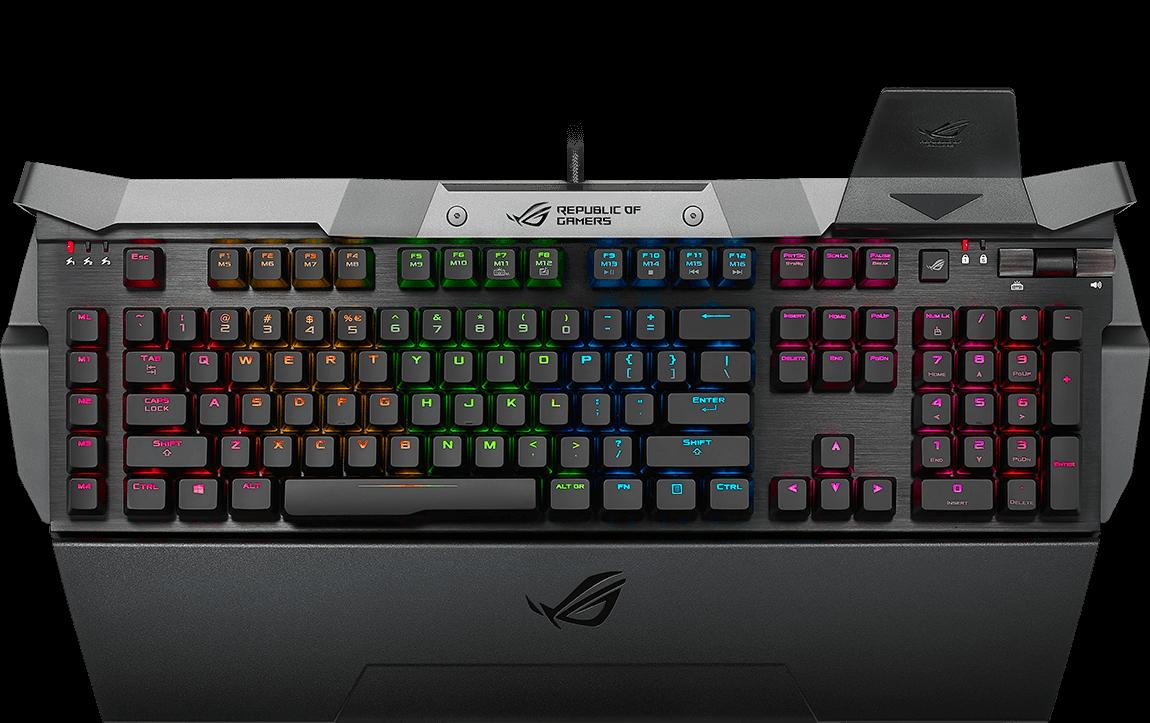 ASUS выпускает RGB-обновление для потрясающей клавиатуры Horus GK2000