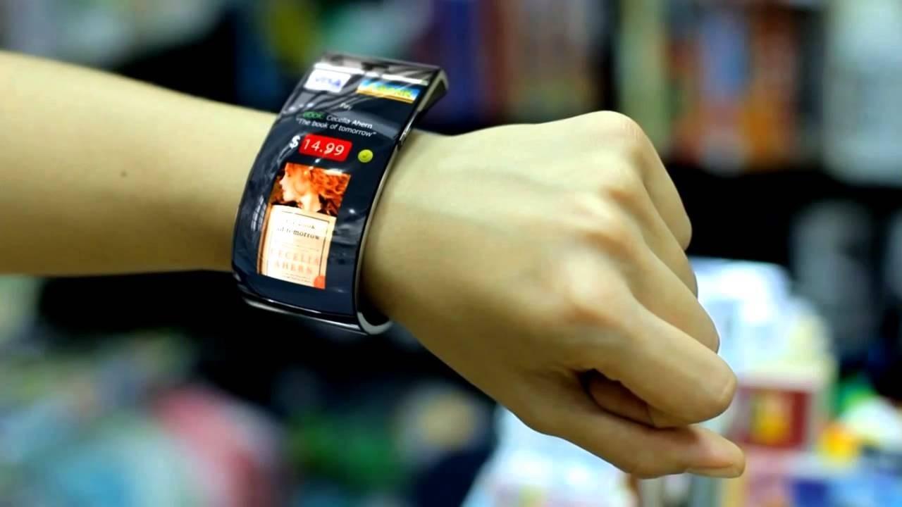 Samsung патентует браслет с гибким экраном