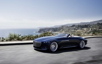 Представлен самый роскошный электрокар в мире: Mercedes-Maybach 6 Cabriolet