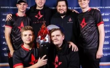 ANGE1 поддержал команду Astralis  