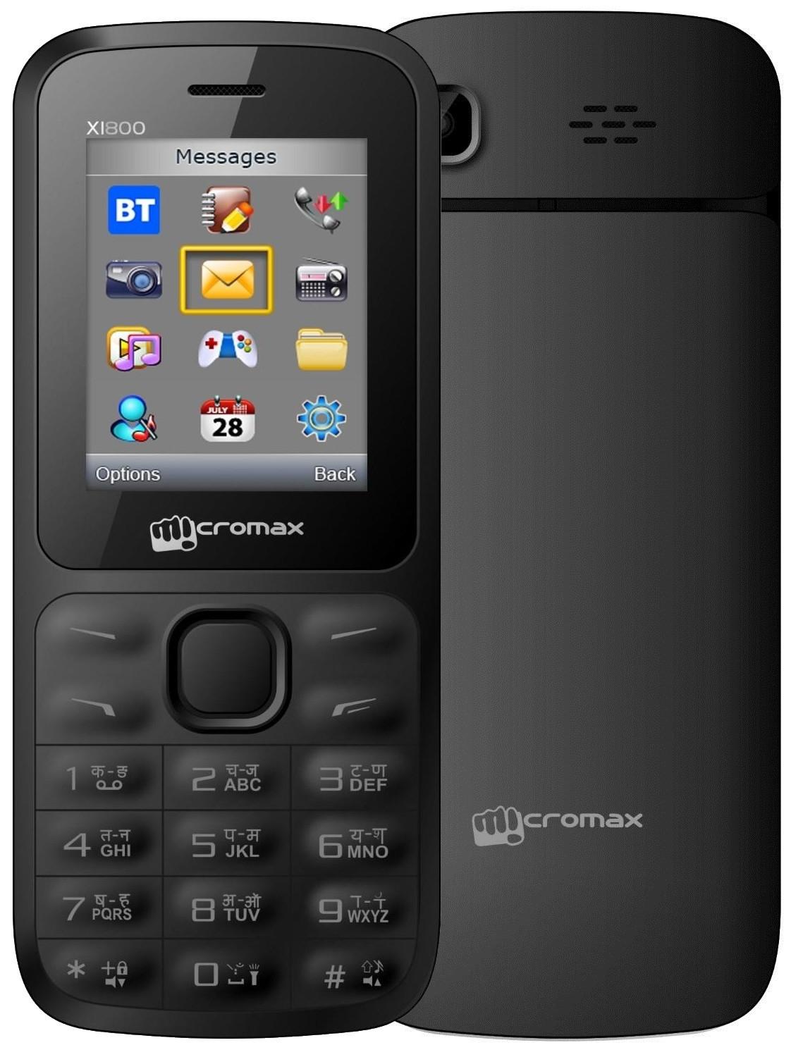Micromax Joy X1800, 2 SIM. Sim-карты, кнопки, Minijack