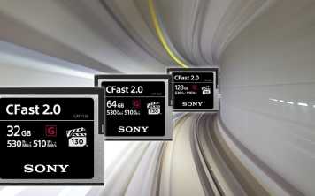 Новые CFast карты памяти Sony