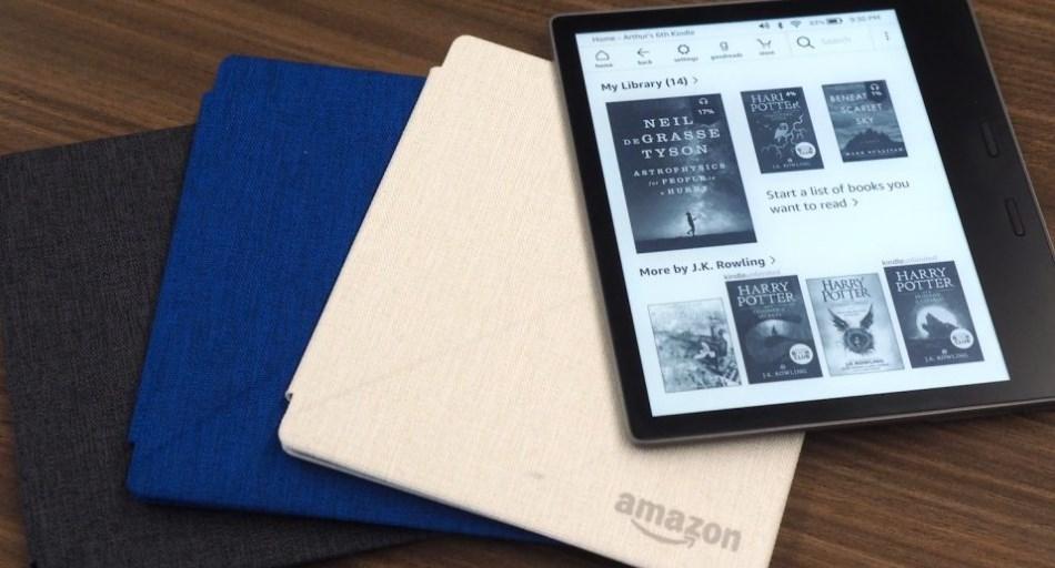 Amazon Kindle Oasis - электронная книга, которая работает 2 месяца без зарядки