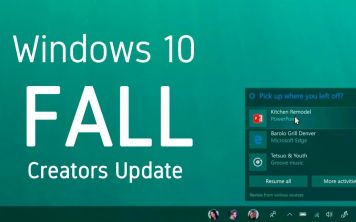 Windows 10 Fall Creators Update выходит в октябре