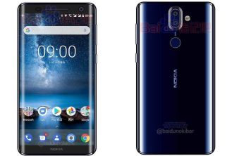 Nokia 9 показали в синем цвете
