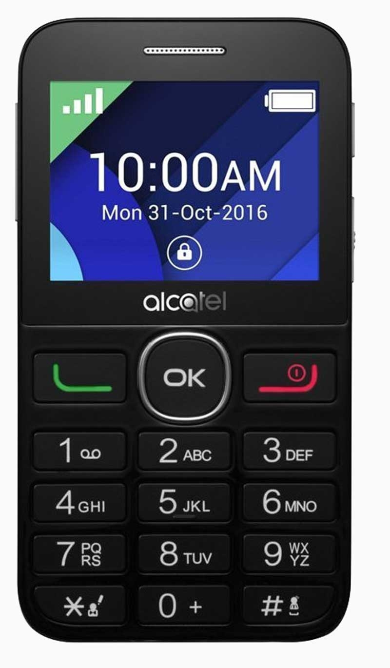 Мобильный телефон Alcatel 2008G /Черный, цена. Цвет белый