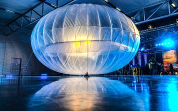 Доставка интернета на воздушных шарах