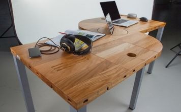Modulos – рабочий стол в стиле лофт, который меняет конфигурацию по вашему желанию