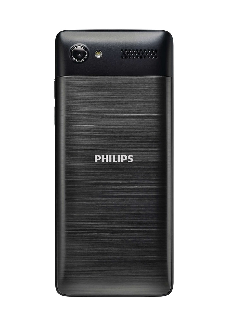 Мобильный телефон Philips Xenium E570, 0.128Гб, 2 SIM, цена. Цвет  темно-серый