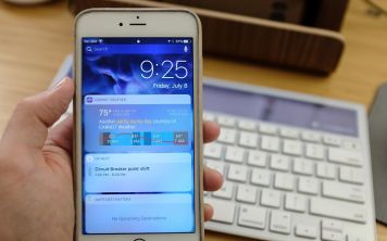 Как отключить экран с виджетами в iOS 10