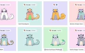 Пользователи потратили более 3 миллионов долларов на CryptoKitties
