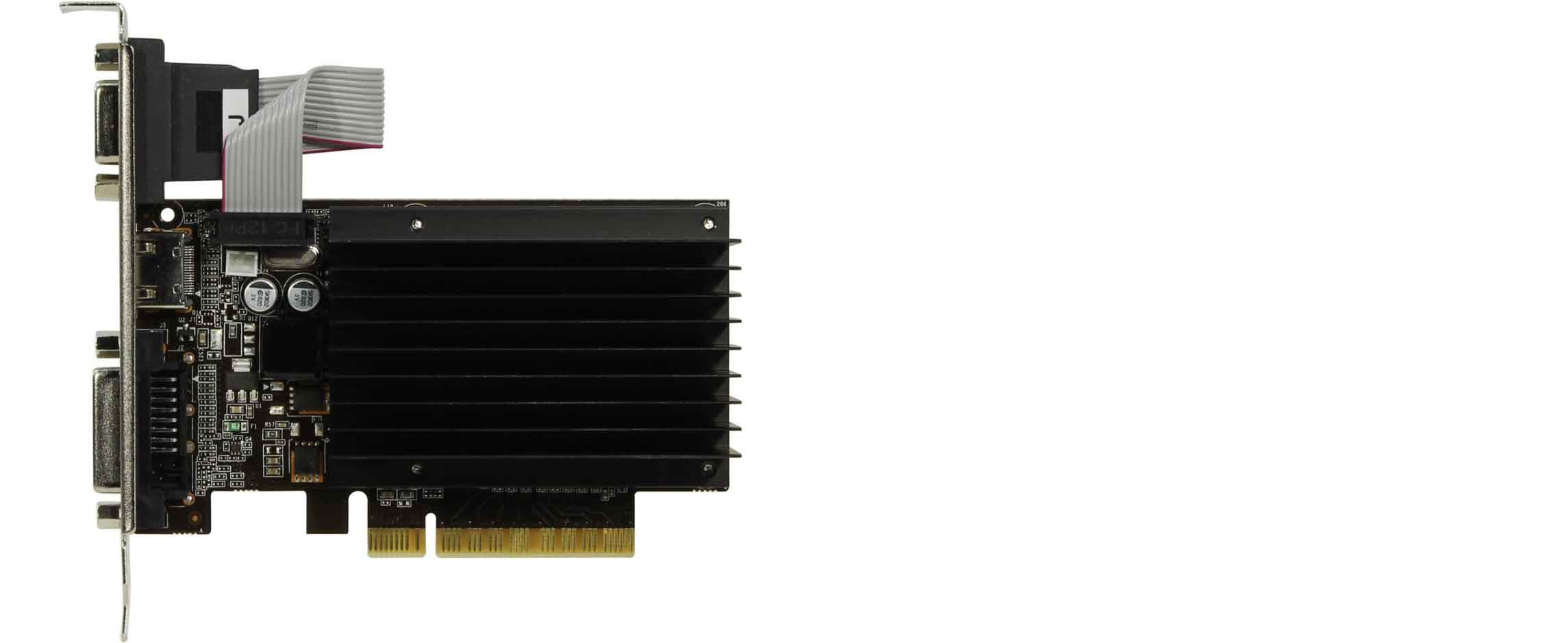 Видеокарта PALIT GeForce GT 710 1024Мб, DDR3, 954MHz, NEAT7100HD06-2080H,  цена. Цвет