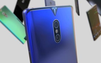 Tesla Phone на видео