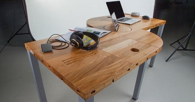 Modulos – рабочий стол в стиле лофт, который меняет конфигурацию по вашему желанию