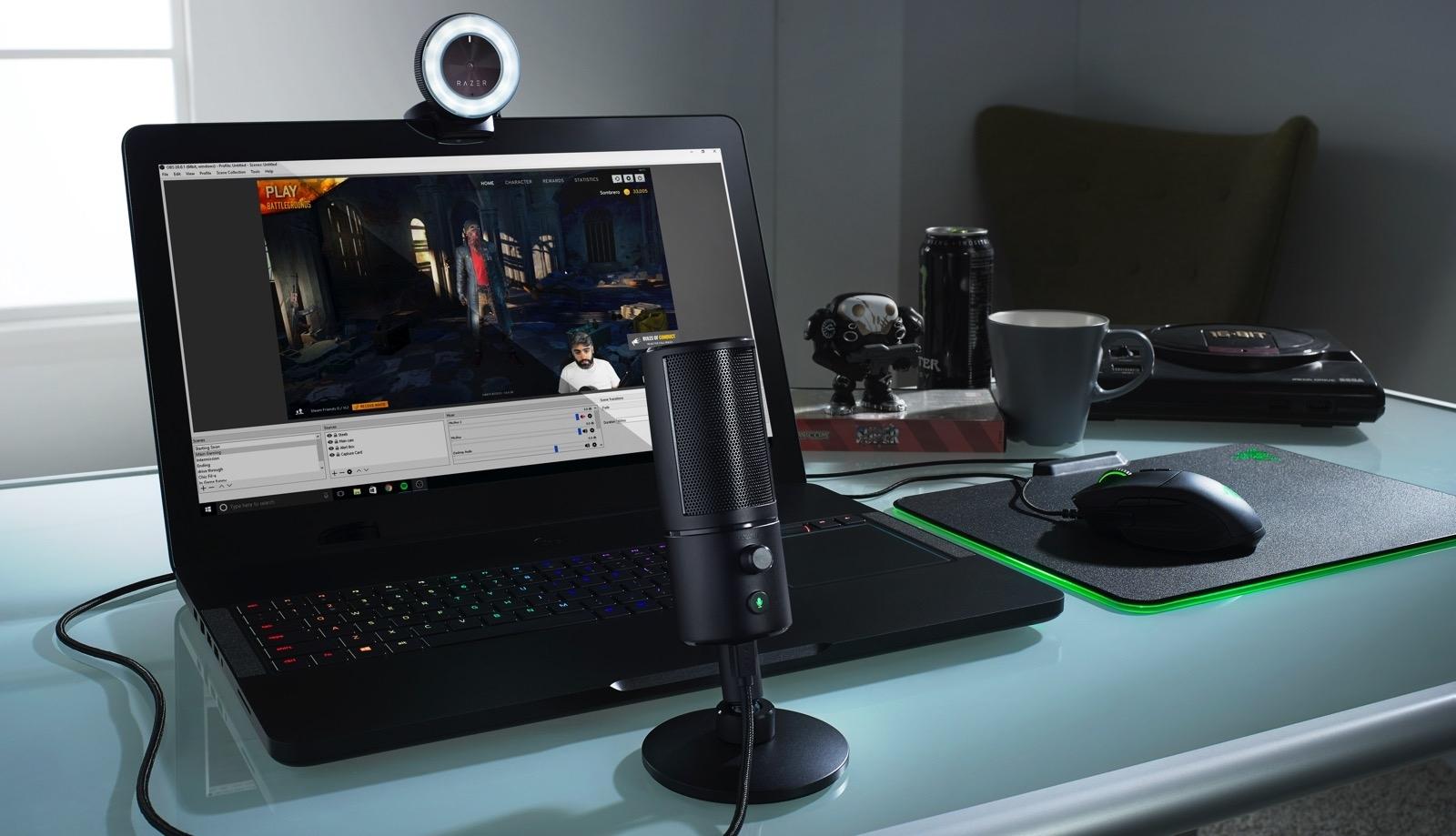 Новый микрофон и веб-камера Razer