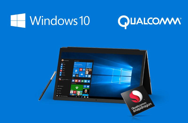 Устройства на чипсетах Qualcomm Snapdragon получат поддержку Windows 10