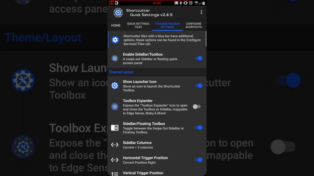 Shortcutter Quick Settings — бесплатное приложение для прокачки панели быстрых настроек Android 