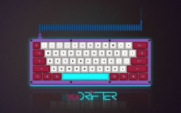 Клавиатура с иероглифами из Hyper Light Drifter