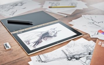 Lenovo Yoga Book YB1-X91L: размеры планшета, функционал ноутбука