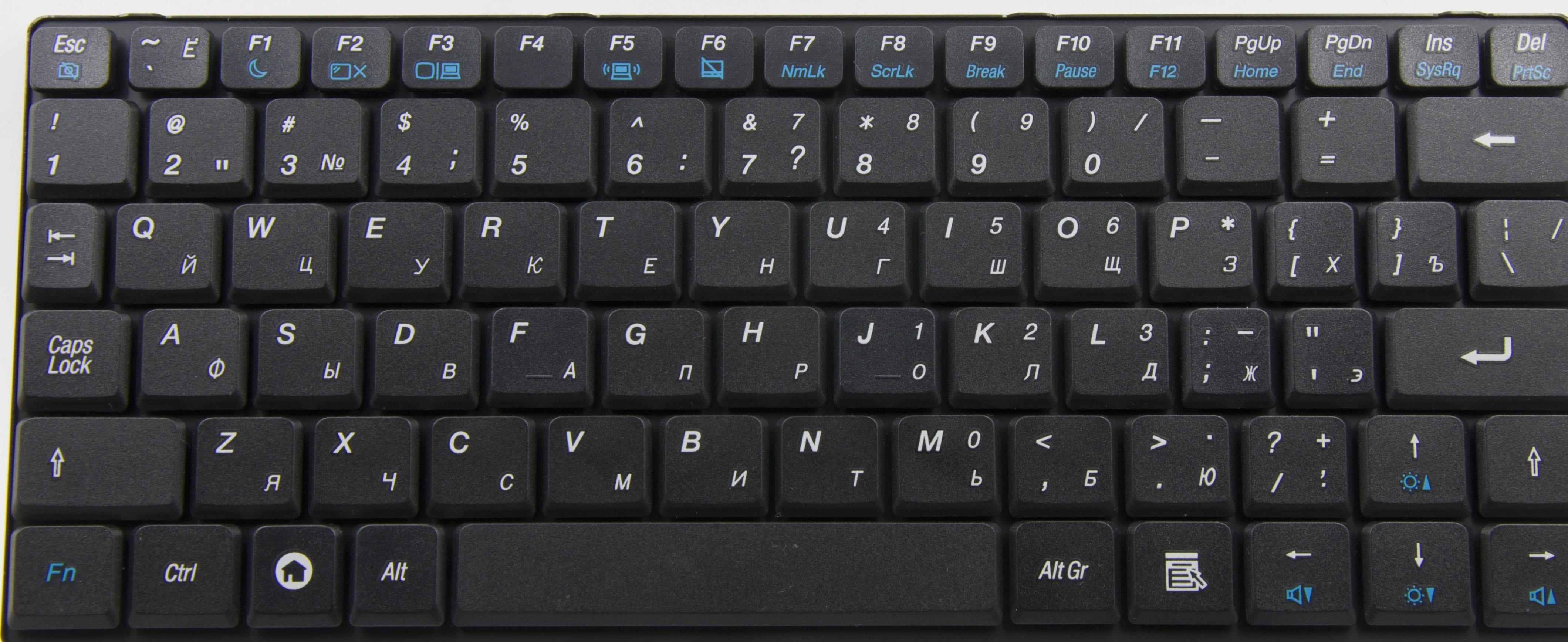 Не работают клавиши F1-F12 на клавиатуре без Fn