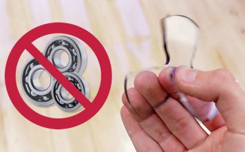 Как сделать спиннер без подшипника