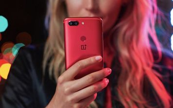 Красный OnePlus 5T Lava Red
