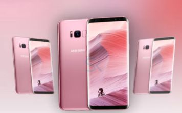 Розовый Samsung S8 теперь продается и в Европе