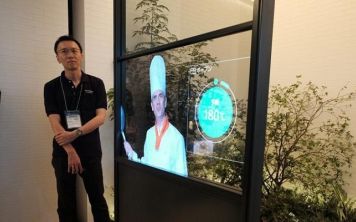 Panasonic представила прозрачный OLED-телевизор