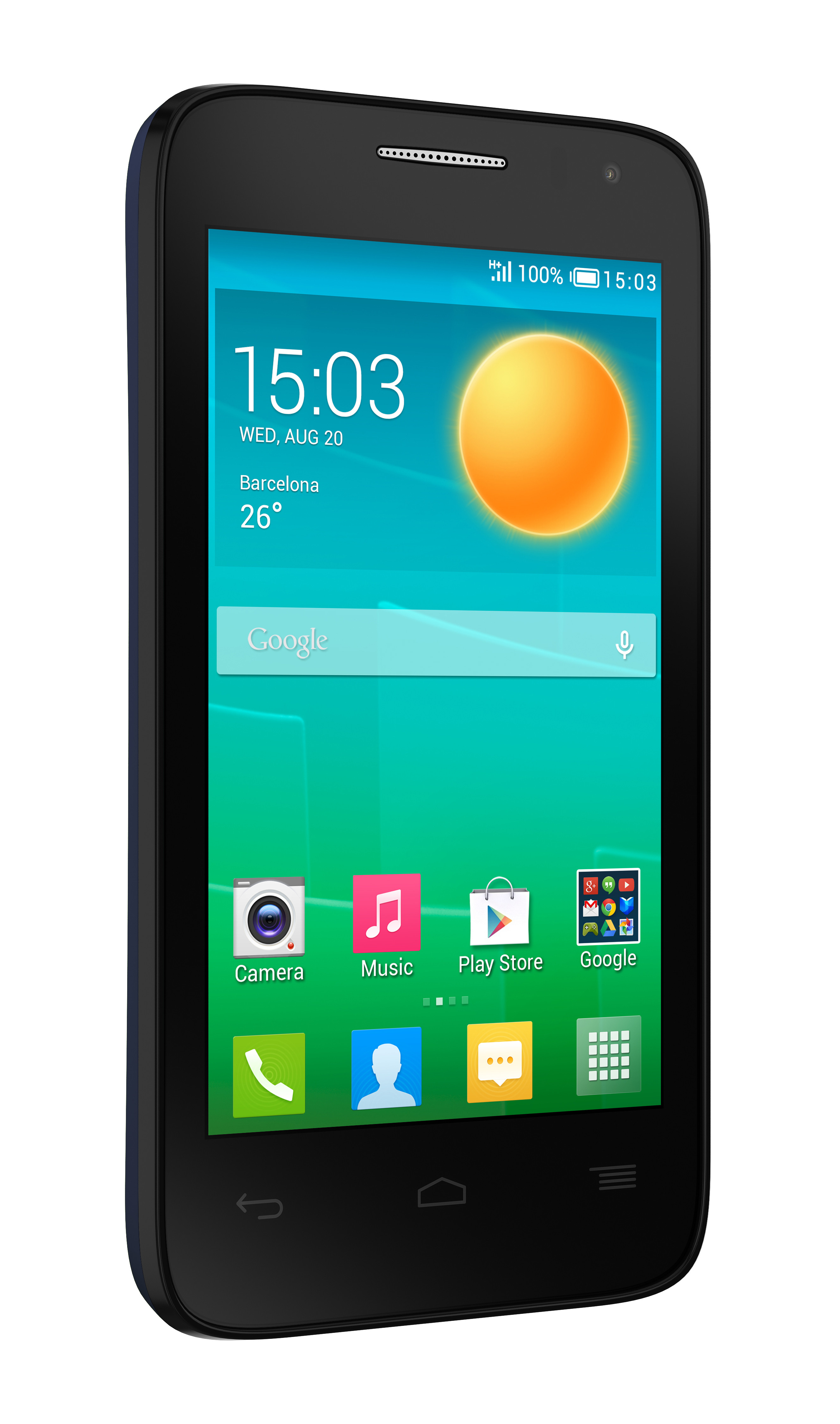 Смартфон Alcatel 5038D POP D5 Fashion, 4Гб, 2 SIM, цена телефона. Цвет синий