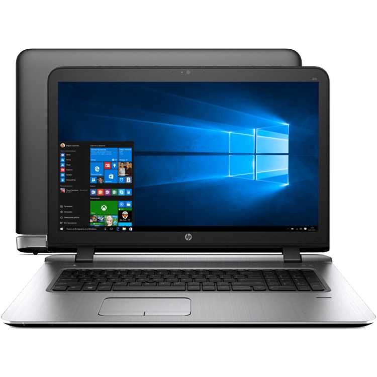 HP ProBook 470 G3 17.3", Intel Core i5, 2300МГц, 8Гб RAM, DVD-RW, 1Тб, Windows 10 Pro, Windows 7, Wi-Fi, Bluetooth