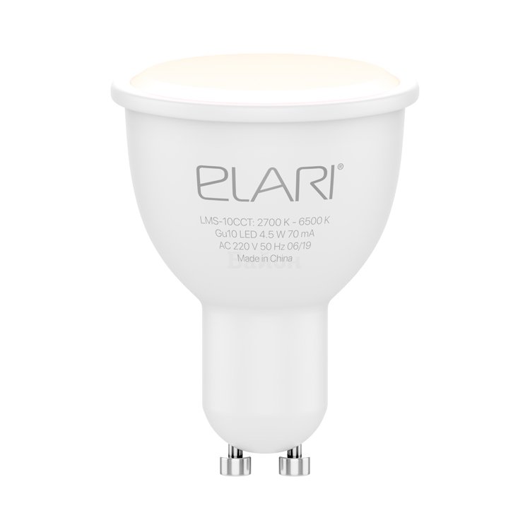 Умная многоцветная светодиодная лампа Elari Smart Bulb