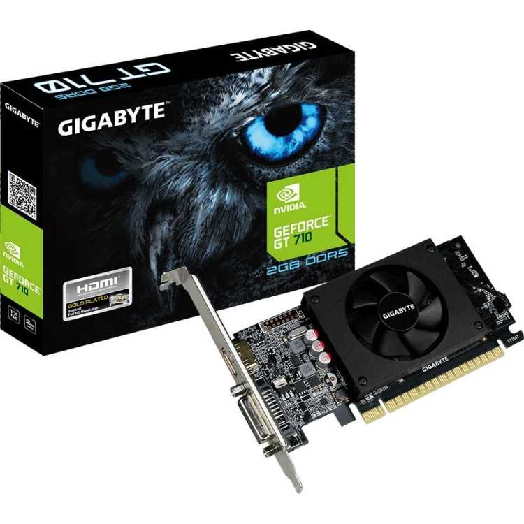 Gigabyte Nvidia Geforce GT 710 GT710-SL-1GD5