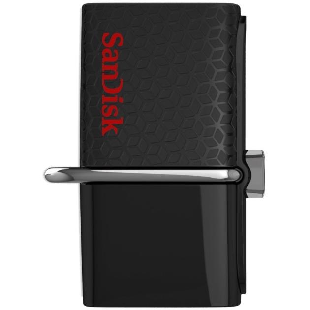 

Sandisk Ultra Dual 64Гб, Черный, USB 3.0/microUSB