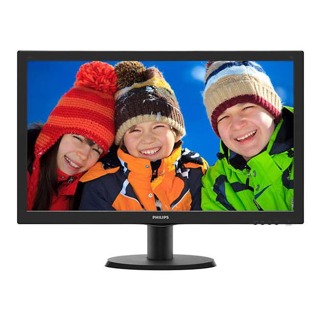 

Philips 243V5LHAB5 Встроенные колонки, VGA, 23.6", Черный, DVI, HDMI, Full HD