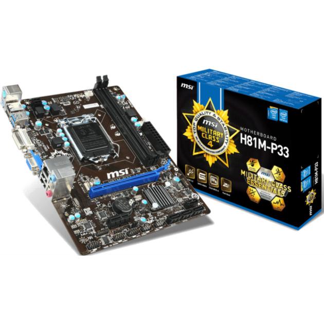 

MSI H81M-P33