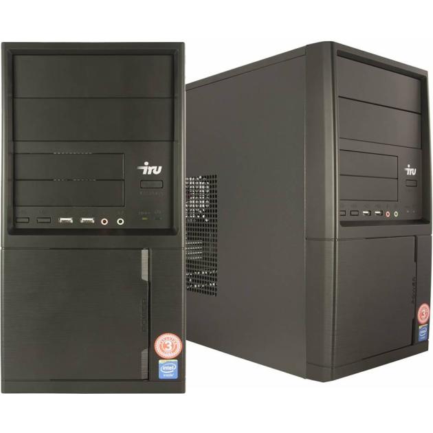 

iRU City 319 Intel Core i3, 3700МГц, 8Гб RAM, 500Гб, DOS, Черный