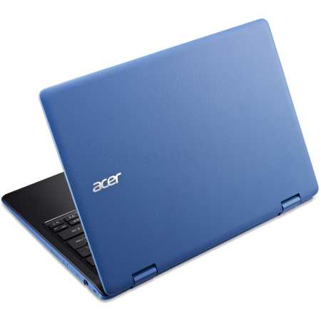 Aspire R3-131T-P24A 11.6", Intel Pentium, 1600МГц, 4Гб RAM, DVD нет, 500Гб, Голубой, Wi-Fi, Windows 10, Bluetooth