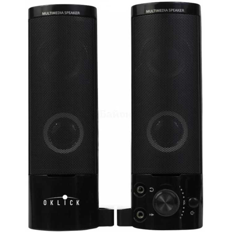 Oklick OK-150, 2.0, mini jack, Пластик