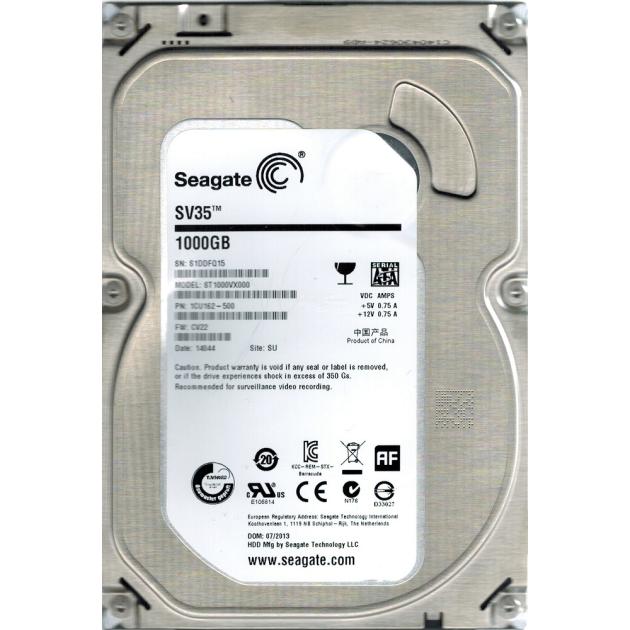 

Seagate ST1000VX000 1000Гб, 3.5" HDD
