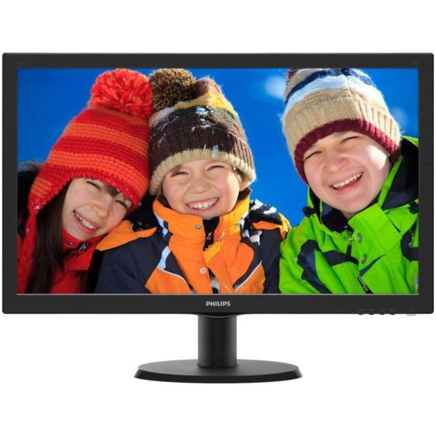 

Philips 243V5QHABA 23.6", Черный, DVI, HDMI