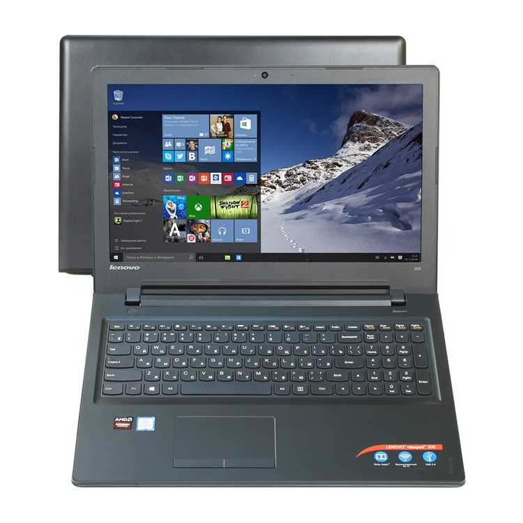 Lenovo IdeaPad 300-15ISK 80Q701JFRK 15.6", Intel Core i3, 2300МГц, 4Гб RAM, DVD нет, 1Тб, Wi-Fi, Windows 10, Bluetooth