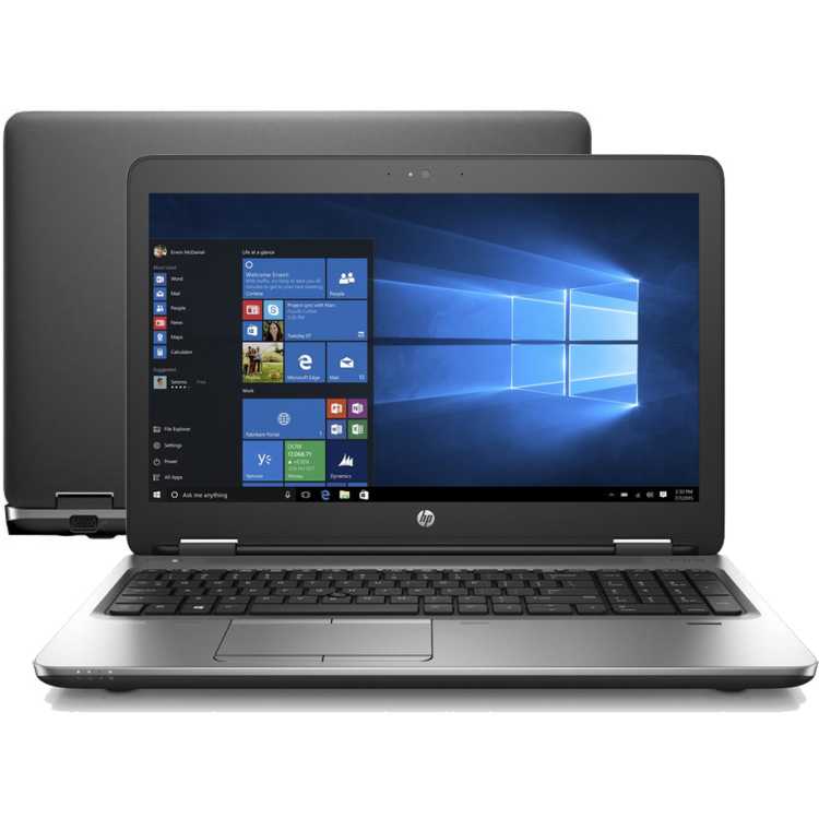HP ProBook 655 G2 T9X65EA 15.6", AMD Pro A8, 1600МГц, 4Гб RAM, DVD-RW, 1Тб, Windows 7, Серый, Bluetooth, WiMAX