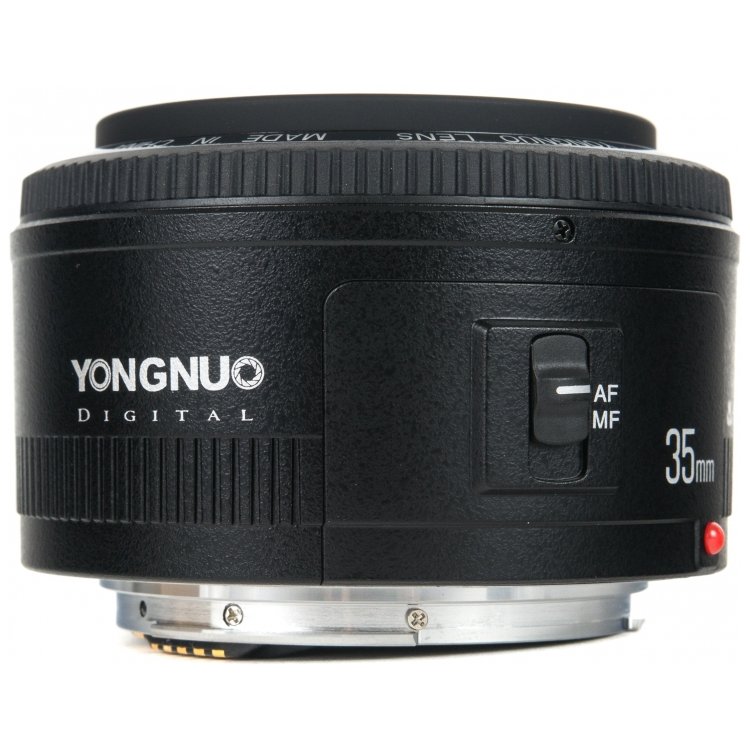 YongNuo AF 35mm f/2 Широкоугольный, Canon EF, Совместимость с полнокадровыми фотоаппаратами