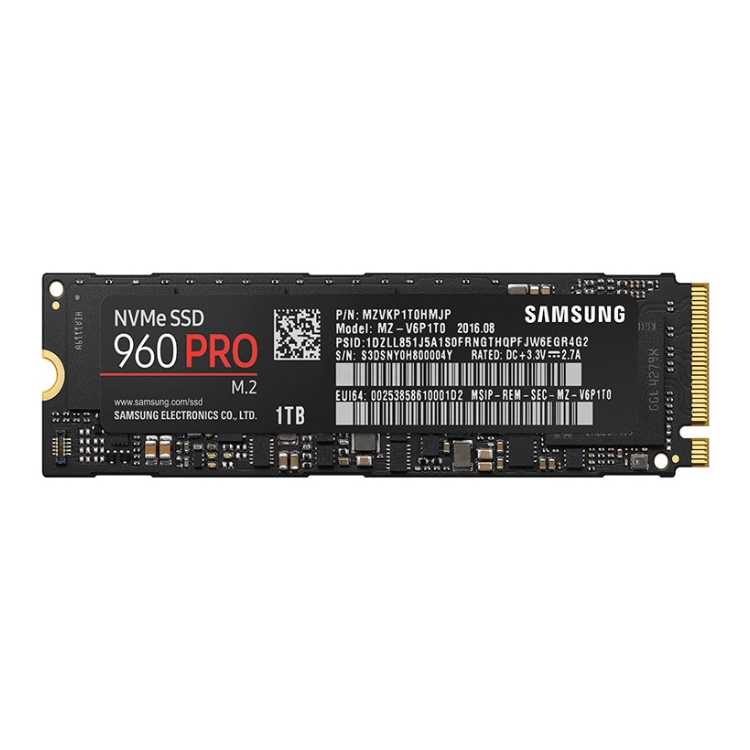 Samsung 960 Pro 1Tb M.2, PCI-E, 1024Гб