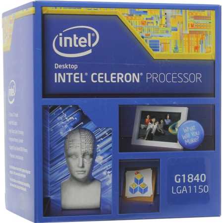 Intel Celeron G1840 2 ядра, 2800МГц, Box
