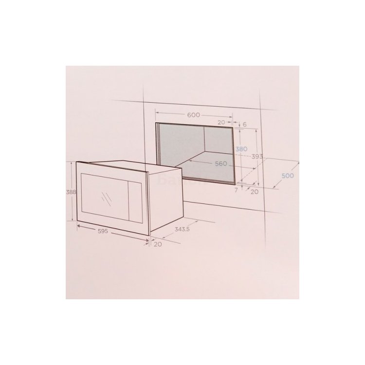 Микроволновая печь midea mm820b2q ss схема встраивания